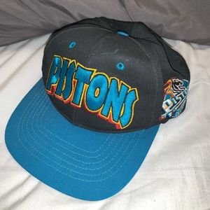 Vintage Detroit Pistons Baseball Cap